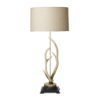 Antler Bleached Table Lamp Complete With Shade