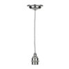 Duxford 1 Light Suspension Nickel Chrome