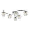 Elma 6lt Semi Flush Polished Chrome & Crystal