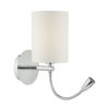 Feta Wall Light LED Polished Chrome Base Only