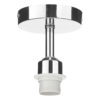 SF0150 1 Light Semi Flush Suspension Polished Chrome Bracket Only