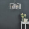 Myka 6 Light Pendant Polished Chrome