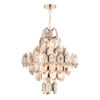 Windsor 8lt Pendant Rose Gold Crystal Laura Ashley