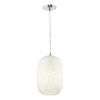 Kari Pendant White Confetti Glass