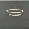 Orion 2 Ring Pendant Polished Chrome LED