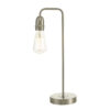 Kiefer Table Lamp Satin Chrome