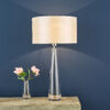 Samara Table Lamp Clear Glass Base Only