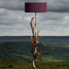 Antler Floor Lamp Complete With Shade