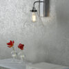 Aspen Wall Light In Silver Birch Effect