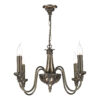 Bailey 4 Light Chandelier Bronze