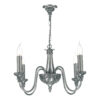 Bailey 4 Light Pendant In Pewter