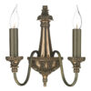 Bailey Double Wall Light Bronze