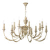 Emile 12 Light Pendant Rustic French