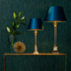 Imperial Table Lamp Large In Glass And Bronze