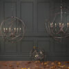 Orb 8 Light 1200Mm Pendant Antique Copper