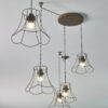 Oregon 3 Light Cluster Pendant Bronze