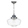 Stowe 1 Light Pendant Satin Chrome