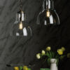 Upton 1 Light Pendant Large In Chrome