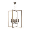 Windsor 4 Light Antique Brass Lantern