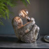 Silver Sloth Table Lamp