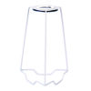 Shade Carrier  Light Accessory Gloss White