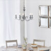 Kora 5 Light Pendant Chrome Plate