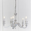 Finsbury 5 Light Pendant Polished Aluminium