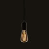 E27 Led Filament Pear 1 Light Accessory Amber Glass