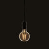 E27 Led Filament Globe 1 Light Accessory Amber Glass