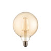 E27 Led Filament Globe 1 Light Accessory Amber Glass