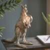 Silver Kangaroo Table Lamp