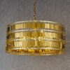 Eldora 5 Light Pendant Gold Effect Plate