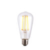 E27 Led Filament Pear 1 Light Accessory Clear Glass