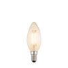 E14 Led Filament Candle 1 Light Accessory Amber Glass