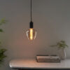 Scandi 1 Light Accessory Amber Glass