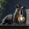 Black Dachshund Table Lamp