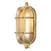 Admiral Small Oval Wall Bulkhead Brass Ip64