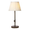 Loxley Table Lamp Bronze Complete With Trinty Shade