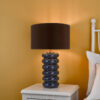 Niamh Table Lamp Blue Glass Base Only