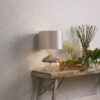 Teardrop Table Lamp In Pewter - Base Only