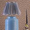 Tidal Table Lamp Ribbed Amalfi Blue Base Only