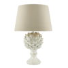 Orris Table Lamp Base Antique Cream