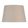 S1099 Cream Cotton Tapered Drum Shade 45cm