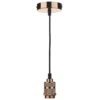 1 Light E27 Decorative Suspension Copper