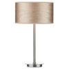 Tuscan Table Lamp Satin Chrome Base Only